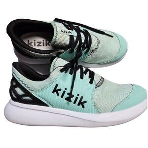 Kizik Anaheim Freeze Tag Sneaker Kids Size 5.5Y Mint Green Casual Shoes